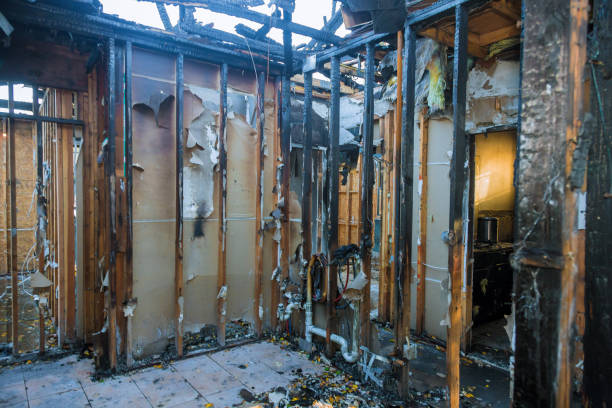 Professional Fire Damage Repair technician working in Phoenix, AZ